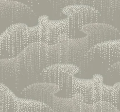 Candice Olson Modern Nature Moonlight Pearls Wallpaper - Taupe