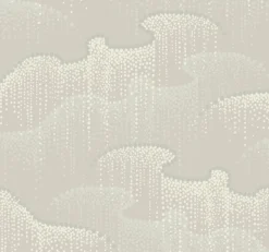 Candice Olson Modern Nature Moonlight Pearls Wallpaper - Light Taupe