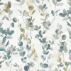 Candice Olson Modern Nature Joyful Eucalyptus Wallpaper - Turquoise