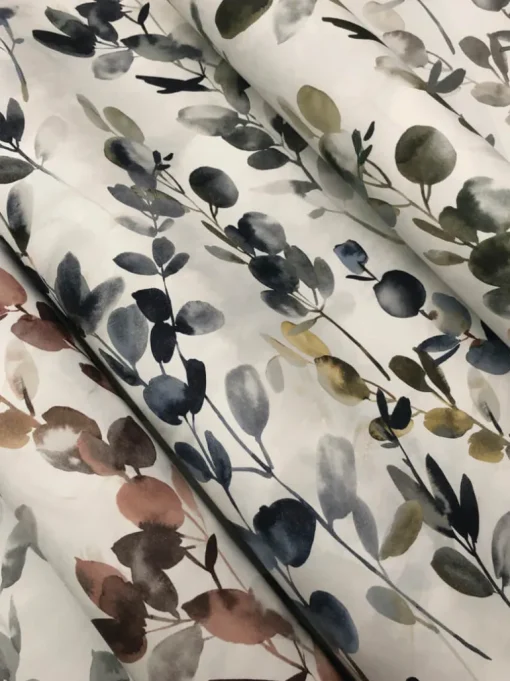 Candice Olson Modern Nature Joyful Eucalyptus Wallpaper - Navy