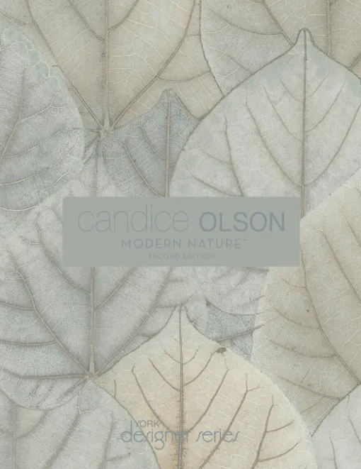 Candice Olson Modern Nature Moonlight Pearls Wallpaper - Black