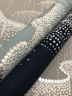 Candice Olson Modern Nature Moonlight Pearls Wallpaper - Taupe