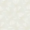 Candice Olson Natural Discovery Layered Lily Pads Wallpaper - White