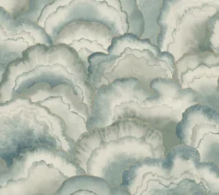 Candice Olson Natural Discovery Abalone Fans Wallpaper - Mist