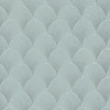 Candice Olson Natural Discovery Metallic Scallop Wallpaper - Blue Pearl
