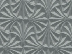Candice Olson Natural Discovery Sculpted Fans Wallpaper - Charcoal