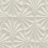 Candice Olson Natural Discovery Sculpted Fans Wallpaper - Taupe