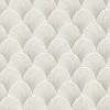Candice Olson Natural Discovery Metallic Scallop Wallpaper - Black & White