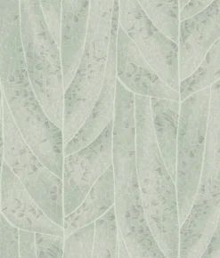 Candice Olson Natural Discovery Dicot Leaf Wallpaper - Spa