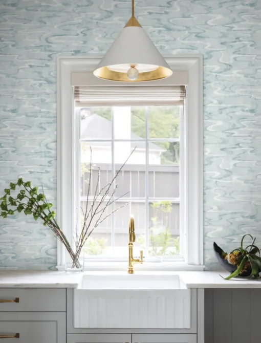 Candice Olson Natural Discovery Dreamland Wallpaper - Blue