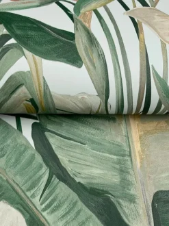 Candice Olson Natural Discovery Tropical Cabana Wallpaper - Spa