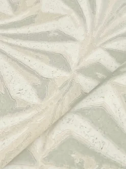Candice Olson Natural Discovery Sculpted Fans Wallpaper - Taupe