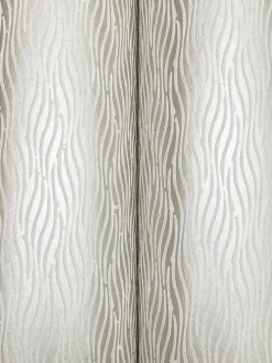 Candice Olson Natural Discovery Elevated Waves Wallpaper - Pearl