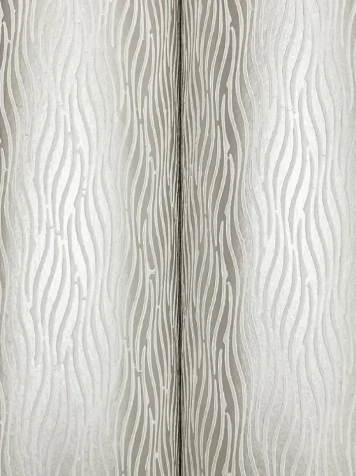 Candice Olson Natural Discovery Elevated Waves Wallpaper - Pearl