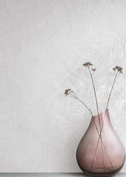 Candice Olson Terrain Aura Wallpaper - White