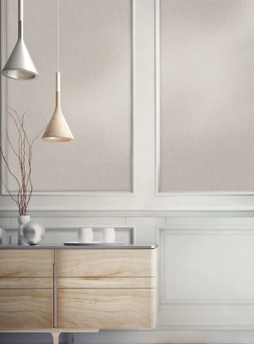 Candice Olson Terrain Frost Wallpaper - Light Gray