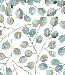 CatCoq Eucalyptus Peel & Stick Wallpaper - Gray