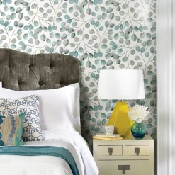 CatCoq Eucalyptus Peel & Stick Wallpaper - Gray