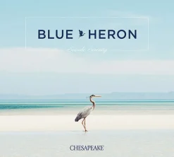 Chesapeake Blue Heron Grassweave Faux Grasscloth Wallpaper - Peach