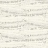 Chesapeake Blue Heron Rannell Abstract Scallop Wallpaper - Grey