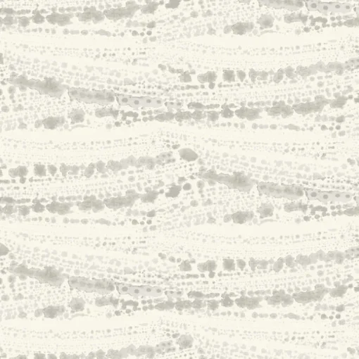 Chesapeake Blue Heron Rannell Abstract Scallop Wallpaper - Grey