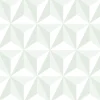Chesapeake Fable Adella Geometric Wallpaper - Sage