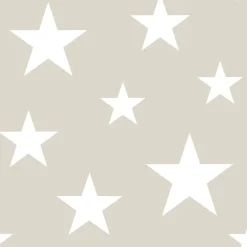 Chesapeake Fable Amira Stars Wallpaper - Taupe