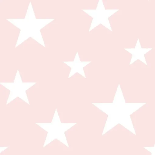 Chesapeake Fable Amira Stars Wallpaper - Pink