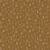 Chesapeake Fable Tatula Floral Wallpaper - Chestnut