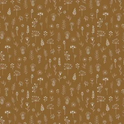 Chesapeake Fable Tatula Floral Wallpaper - Chestnut