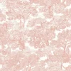 Chesapeake Farmhouse Spinney Toile Wallpaper - Rose