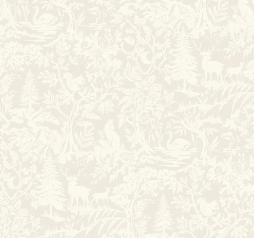 Chesapeake Kinfolk Alrick Forest Venture Wallpaper - Dove