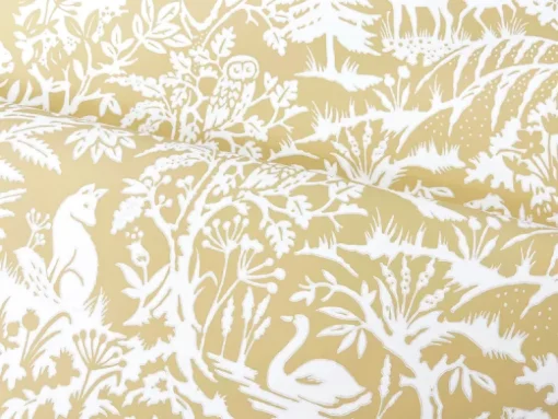 Chesapeake Kinfolk Alrick Forest Venture Wallpaper - Mustard