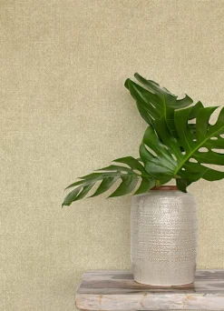Chesapeake Kinfolk Homespun Textured Wallpaper - Light Brown