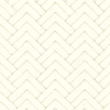 Chesapeake Kinfolk Oswin Herringbone Wallpaper - Light Yellow