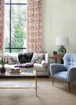 Chesapeake Kinfolk Oswin Herringbone Wallpaper - Light Yellow