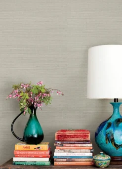 Chesapeake Kinfolk Spinnaker Netting Wallpaper - Charcoal
