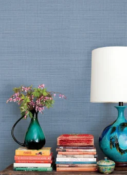 Chesapeake Kinfolk Spinnaker Netting Wallpaper - Denim