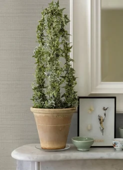 Chesapeake Kinfolk Spinnaker Netting Wallpaper - Charcoal