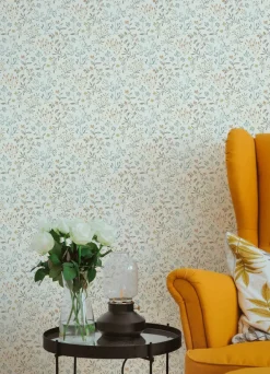 Chesapeake Kinfolk Tarragon Dainty Meadow Wallpaper - Pastel