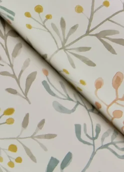 Chesapeake Kinfolk Tarragon Dainty Meadow Wallpaper - Pastel