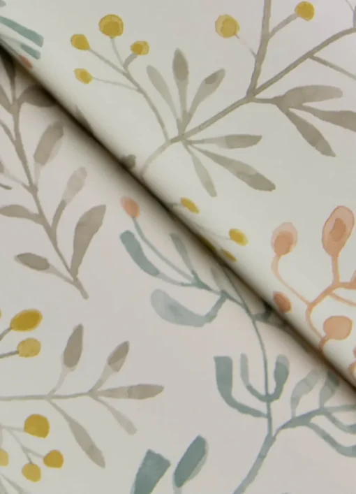 Chesapeake Kinfolk Tarragon Dainty Meadow Wallpaper - Pastel