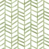 Chesapeake Thoreau Fletching Wallpaper - Green