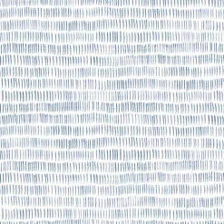 Chesapeake Thoreau Pips Watercolor Brushstrokes Wallpaper - Navy