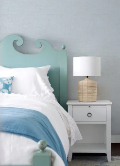 Chesapeake Thoreau Solitude Wallpaper - Light Blue