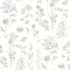 Chesapeake Wildflower Bergamot Wallpaper - Lavender