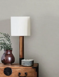 Chesapeake Wildflower Chambray Wallpaper - Light Grey