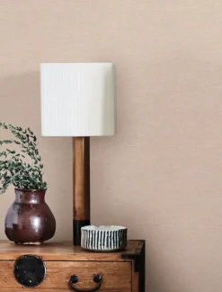 Chesapeake Wildflower Chambray Wallpaper - Blush