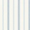 Chesapeake Wildflower Lovage Stripe Wallpaper - Blue