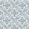 Chesapeake Wildflower Marjoram Wallpaper - Blue